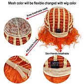 economico Parrucche da festa-Parrucca bianca Game of Thrones parrucca cosplay tutte 14 pollici fibra resistente al calore anime parrucche di Halloween