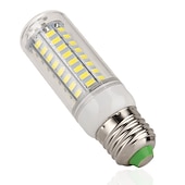זול נורות תירס לד-6 יחידות 7 W נורות תירס לד 600-700 lm E14 E26 / E27 72 LED חרוזים SMD 5730 דקורטיבי לבן חם לבן קר 220-240 V / CE