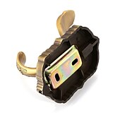 cheap Robe Hooks-Antique Brass Towel Hook Multifunction Bathroom Robe Hooks Wall Mounted 1pc