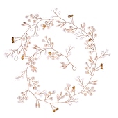 preiswerte Hochzeit Kopfschmuck-Künstliche Perle / Kupferkabel Stirnbänder / Kopfbedeckung / Kopf Kette mit Kunstperlen / Kristall Verzierung 1 Stück Hochzeit / Valentinstag Kopfschmuck