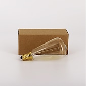 economico Lampadine a incandescenza-1 pc 40 W E14 ST48 Bianco caldo 2300 k Retrò / Oscurabile / Decorativo Lampadina a incandescenza vintage Edison 220-240 V