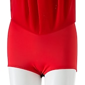 Недорогие Платья для фигурного катания-Платье для фигурного катания Жен. Девочки Катание на коньках Платья Белый Черный Красный Открытая спина Сетка Спандекс Эластичность Учебный Соревнование Одежда для фигурного катания Ручная работа