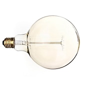رخيصةأون مصابيح ساطعة-1PC 40 W E26 / E27 G80 أبيض دافئ 2200-2700 k مكتب  /  الأعمال / تخفيت / ديكور المتوهجة خمر اديسون ضوء لمبة 220-240 V