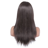 cheap Human Hair Lace Front Wigs-Lace Front Wig 4x4 Lace Human Hair Pre Plucked 130% 150% 180% Density Yaki StraightFront Wigs with Baby Hair Brazilian Human Hair Wigs for Black Women