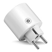 Недорогие Смарт-вилка-waza smart plug (eu) мини-выход, совместимый с amazon alexa и помощником Google, с поддержкой Wi-Fi интеллектуального разъема с функцией таймера, без концентратора