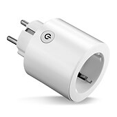 Недорогие Смарт-вилка-waza smart plug (eu) мини-выход, совместимый с amazon alexa и помощником Google, с поддержкой Wi-Fi интеллектуального разъема с функцией таймера, без концентратора
