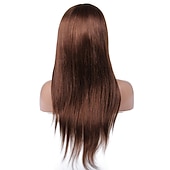 cheap Human Hair Lace Front Wigs-Lace Front Wig 4x4 Lace Human Hair Pre Plucked 130% 150% 180% Density Yaki StraightFront Wigs with Baby Hair Brazilian Human Hair Wigs for Black Women