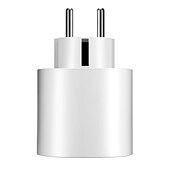 Недорогие Смарт-вилка-waza smart plug (eu) мини-выход, совместимый с amazon alexa и помощником Google, с поддержкой Wi-Fi интеллектуального разъема с функцией таймера, без концентратора