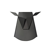 baratos Candeeiros de Parede de Embutir-Lâmpadas de parede led arandelas origami cabeça de veado decorativo led branco latão preto fosco alumínio luz de parede para quarto de crianças sala de estar quarto sala de estudo escritório 110-240 v