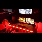 voordelige Stekkerstripverlichting-witte led-lichtstrip 2x16 ft warm licht wit licht rood blauw groen witte stripverlichting 600 led 2835 flexibele lintverlichting 12v touwlicht geschikt voor keukenkast slaapkamer kledingkast