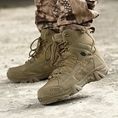 cheap Hiking Boots-Men&#039;s Tactical Hiking Boots - Lightweight, Durable, Breathable Combat Boots for Outdoor Adventures