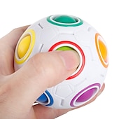 abordables Cubos mágicos-Speed cube set 1 pcs cubo mágico iq cube stress reliever puzzle cube balladults &#039;juguete de regalo