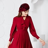 economico Cappelli da Festa-Lana Cappello Kentucky Derby / Copricapo con Fiocco 1 pc Matrimonio / Festa / Serata / San Valentino Copricapo
