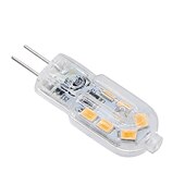 cheap LED Bi-pin Lights-10pcs 3 W LED Bi-pin Lights 200-300 lm G4 T 12 LED Beads SMD 2835 Warm White Cold White Natural White 12 V