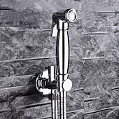 cheap Bidet Faucets-Brass Bathroom Sink Faucet,Single Handle One Hole Self-Cleaning  Handheld bidet Sprayer with Cold Water Only