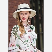 abordables Chapeaux de Fête-Polyester Chapeau Kentucky Derby / Chapeaux avec Noeud 1 pc Mariage / Fête / Soirée Casque