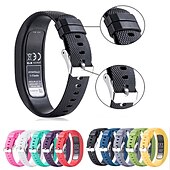 abordables Correas de reloj Garmin-Ver Banda para Garmin Vivofit 4 Silicona Reemplazo Correa Transpirable Correa Deportiva Pulsera