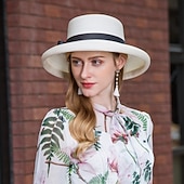 abordables Chapeaux de Fête-Polyester Chapeau Kentucky Derby / Chapeaux avec Noeud 1 pc Mariage / Fête / Soirée Casque