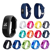 tanie Opaski do zegarków Garmin-Pasek do zegarka na Garmin Vivofit 3 Garmin vívofit jr Garmin Vivofit JR2 Silikon Zastąpienie Pasek Oddychający Pasek sportowy Mankiet