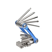 abordables Vélos et composants-Kit d&#039;outils de réparation de vélo multifonction 12 en 1 - tournevis à fente, tournevis cruciforme, clé hexagonale, disjoncteur de chaîne universel, clé à rayons, avec 1 levier pour pneu de vélo