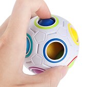 abordables Cubos mágicos-Speed cube set 1 pcs cubo mágico iq cube stress reliever puzzle cube balladults &#039;juguete de regalo
