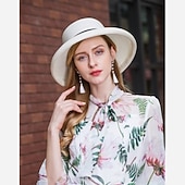 abordables Chapeaux de Fête-Polyester Chapeau Kentucky Derby / Chapeaux avec Noeud 1 pc Mariage / Fête / Soirée Casque