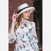 abordables Chapeaux de Fête-Polyester Chapeau Kentucky Derby / Chapeaux avec Noeud 1 pc Mariage / Fête / Soirée Casque