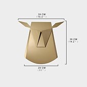 baratos Candeeiros de Parede de Embutir-Lâmpadas de parede led arandelas origami cabeça de veado decorativo led branco latão preto fosco alumínio luz de parede para quarto de crianças sala de estar quarto sala de estudo escritório 110-240 v