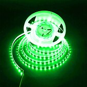 voordelige Stekkerstripverlichting-witte led-lichtstrip 2x16 ft warm licht wit licht rood blauw groen witte stripverlichting 600 led 2835 flexibele lintverlichting 12v touwlicht geschikt voor keukenkast slaapkamer kledingkast