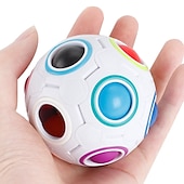 abordables Cubos mágicos-Speed cube set 1 pcs cubo mágico iq cube stress reliever puzzle cube balladults &#039;juguete de regalo