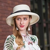 abordables Chapeaux de Fête-Polyester Chapeau Kentucky Derby / Chapeaux avec Noeud 1 pc Mariage / Fête / Soirée Casque