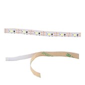 cheap USB Strip Lights-LED Strip Lights 1M Flexible Tiktok Lights 60 LEDs 2835 SMD 8mm Warm White White Cuttable Decorative Self-adhesive AA Batteries Powered Set