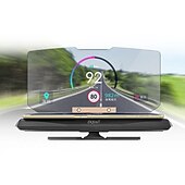 voordelige Head-up display-ZIQIAO 6 inch(es) Head Up Display GPS / Vouwbaar / Multifunctioneel display voor Automatisch / Bus / Truck Weergave KM / h MPH / ABS kunststof