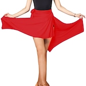 economico Abbigliamento balli latino-americani-balli latini gonne bendaggio allenamento femminile drop spandex/daily modern