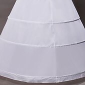 billige Bryllupsslips-Bryllup / Fest Underkjoler POLY Gulvlengde Formeslips / Lang Lengde med