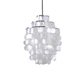 cheap Chandeliers-1-Light 30 cm Chandelier Pendant Light Metal Shell Painted Finishes Modern 110-120V / 220-240V