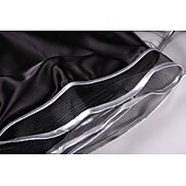 cheap Ballroom Dancewear-Ballroom Dance Dress Draping Women&#039;s Performance Short Sleeve High Senior Emulation Silk Tulle Ice Silk