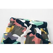 お買い得  ボトムス-子供 男の子 ショーツ ソリッド ヴィンテージ レインボー