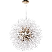 voordelige Spoetnik-ontwerp-100 cm Uniek Ontwerp Kroonluchters Metaal Spoetnik Chroom Modern 110-120V 220-240V