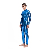 levne Lesklé kostýmy-Zentai obleky Cosplay kostým Bodýčko Karnevalový kostým Oblek na celé tělo Pánské Pohlaví Sexy kostým Jednobarevné Spandex Latex Kostým pro Vánoce předvečer Všech svatých Karneval Dospělé