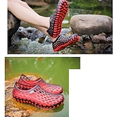 cheap Men&#039;s Sneakers-Men&#039;s Women&#039;s Black and Blue Barefoot Perforated Slip-On Water Shoes with Rubber Sole for Comfortable Beach and Water Activities
