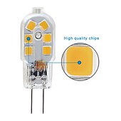 cheap LED Bi-pin Lights-10pcs G4 3W 200-300lm 12LED LED Bi-pin Lights 2835SMD Warm White Cool White Natural White Led Corn Bulb Chandelier Lamp AC 12V