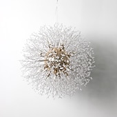 voordelige Spoetnik-ontwerp-100 cm Uniek Ontwerp Kroonluchters Metaal Spoetnik Chroom Modern 110-120V 220-240V