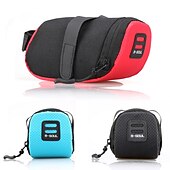 halpa Pyörälaukut-2 L Pyörän satulalaukku Vedenkestävä Kovakuorinen Kestävä Pyörälaukku 600D polyesteriä Pyörälaukku Pyöräilylaukku Pyöräily Pyörä