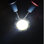 Недорогие LED аксессуары-9w круглый cob led chip smart ic ac 220v для diy потолочный светильник downlight прожектор теплый / холодный белый (6 шт)
