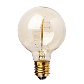  4 stks retro edison gloeilamp e27 220 v 40 w g80 gloeidraad vintage ampul gloeilamp edison lamp