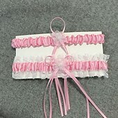 voordelige Bruiloftskousenbanden-Kant Klassieke sieraden / Vintage-stijl Bruiloft kousenband Met Strik / Elastiek Kousenbanden Bruiloft / Feesten &amp; Uitgaan
