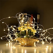 お買い得  太陽光発電-屋外用ソーラーストリングライト、3個 LED ワインボトルストッパー フェアリーライト 1m 10LED クリスマスパーティーデコレーション用&amp;amp;DIYナイトランプ