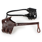 abordables Colliers, harnais et laisses pour chiens-Chien aboiement Colliers d&#039;Entraînement pour Chien Anti-aboiement Sécurité Couleur Pleine Punk