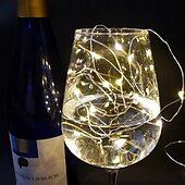 お買い得  電池式-3m防水ストリングライト、クリスマスフェスティバル用の30個のLEDバッテリー駆動のフェアリーライト&amp;amp;新年の贈り物